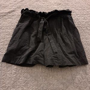 Black High Waisted Shorts